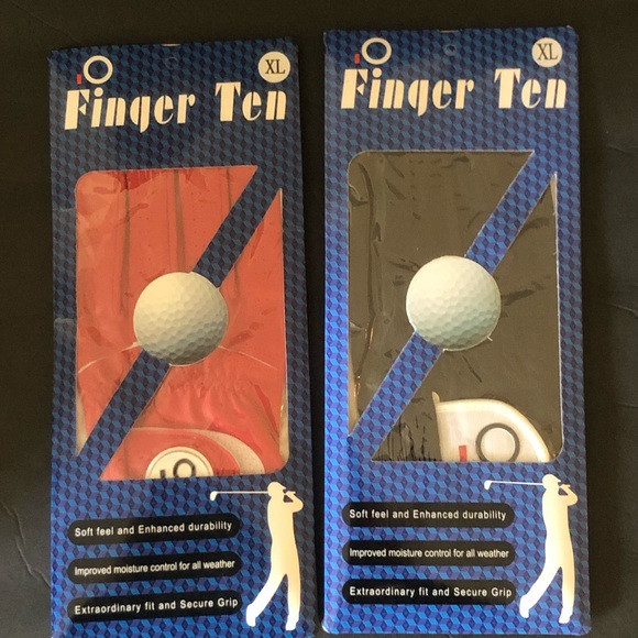 FINGER TEN GOLF GLOVES - Picture 2 of 2